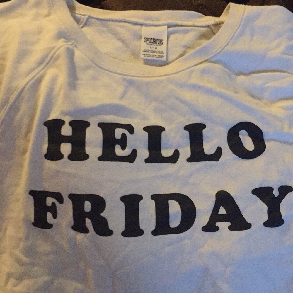 Vs lg white sweater